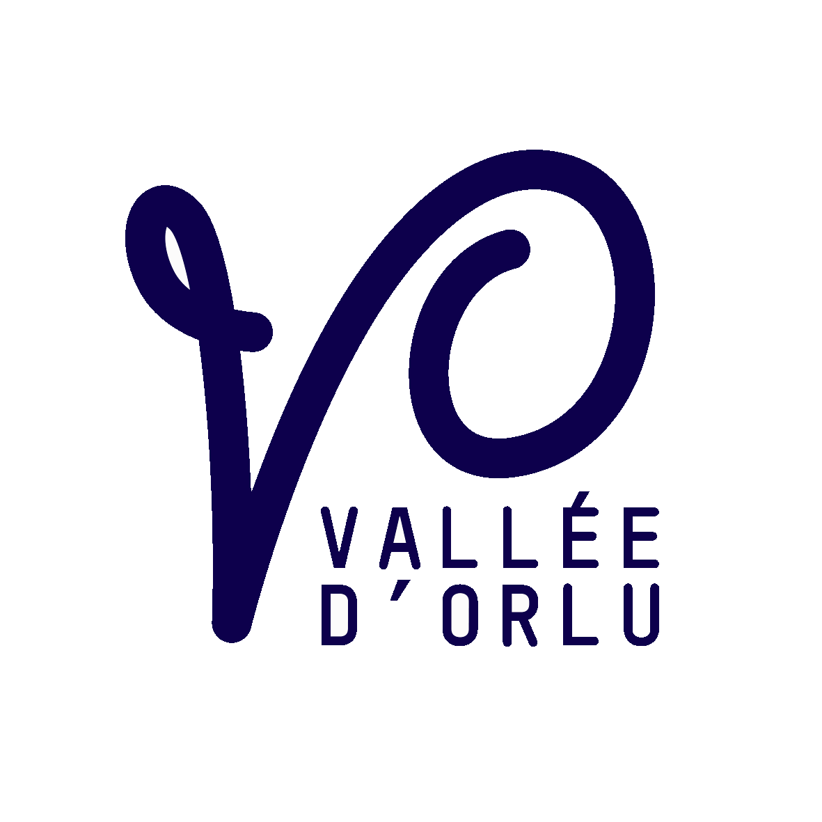VALLEE ORLU logo seul blanc ident